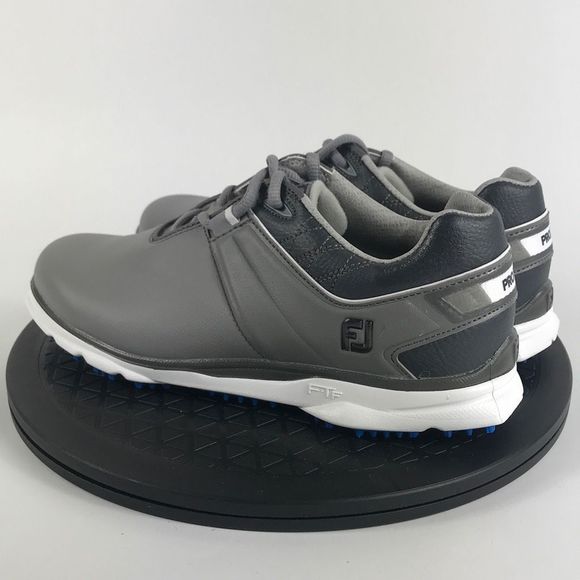 FootJoy Pro|SL Gray Leather Spikeless Golf Shoes 98135 Women’s Size 7.5 - Picture 7 of 12